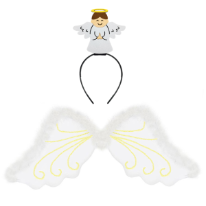 ZESTAW ANIOŁEK BIAŁY 3el