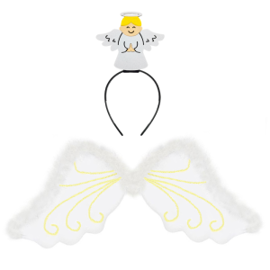 ZESTAW ANIOŁEK BIAŁY 3el