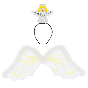 ZESTAW ANIOŁEK BIAŁY 3el