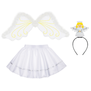 ZESTAW ANIOŁEK BIAŁY L 4el