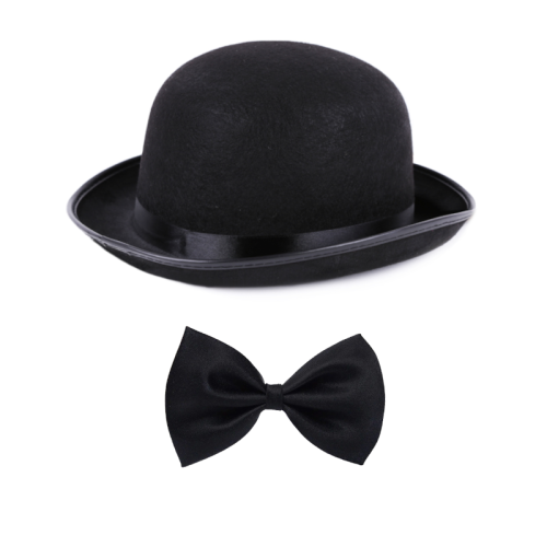 ZESTAW RETRO CZARNY 2el