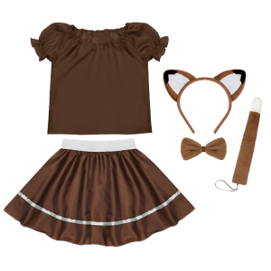 ZESTAW LISEK BRĄZOWY 98-110 5el