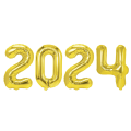 BALONY 2024 ZŁOTE 28'' 70cm 4el