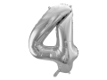 BALONY 2024 SREBRNE 34'' 86cm 4el