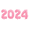 BALONY 2024 RÓŻOWE 34'' 86cm 4el