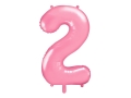 BALONY 2024 RÓŻOWE 34'' 86cm 4el