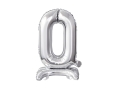 BALONY 2024 STOJĄCE SREBRNE 15'' 38cm 4el