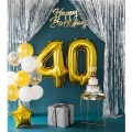 KURTYNA PARTY SREBRNA 100x250cm