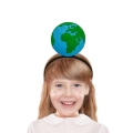 ZESTAW PLANETA ZIEMIA ZIELONY PELERYNA 55cm 3el