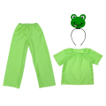 ZESTAW ŻABKA ZIELONY 116-128 4el