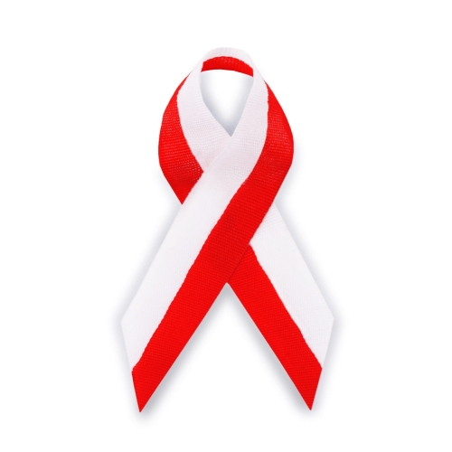 KOTYLION NARODOWY WSTĄŻKA BIAŁO-CZERWONY