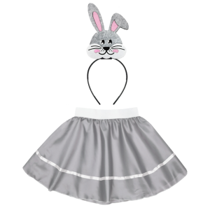 ZESTAW ZAJĄCZEK SZARY L 3el