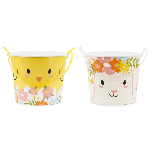 WIADERKA NA CUKIERKI WIELKANOC 14cm 2szt