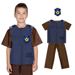 ZESTAW CHASE PSI PATROL BRĄZOWY 134-140 5el