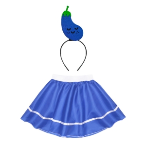 ZESTAW BAKŁAŻAN NIEBIESKI S/M 3el