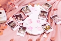 KSIĘGA GOŚCI PIERŚCIONEK SHE SAID YES RÓŻOWA 27cm