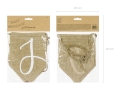 BANER JUST MARRIED BRĄZOWY 1,8m