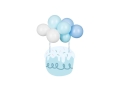 KARTECZKA NA PIKU TOPPER BALONY NIEBIESKA 29cm