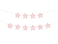 BANER BABYSHOWER JASNORÓŻOWY 2,9m