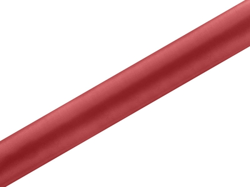 SATYNA GŁADKA CZEROWNA 0,36x9m