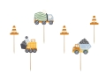 TOPPERY POJAZDY BUDOWLANE 6szt