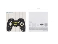 SERWETKI GAMEPAD LEVEL UP CZARNE 12szt
