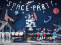 TOREBKI NA SŁODYCZE KOSMOS 6szt