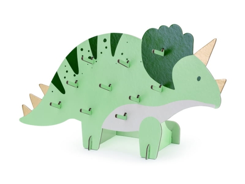 ŚCIANKA NA PRZEKĄSKI DINOZAUR ZIELONY 38x23cm