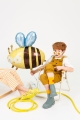 BALON FOLIOWY PSZCZÓŁKA ŻÓŁTY 28'' 72cm