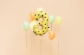 BALON FOLIOWY CYFRA 3 GEPARD ŻÓŁTY 39'' 98cm