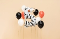 BALON FOLIOWY CYFRA 5 ZEBRA 39'' 98cm