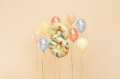 BALON FOLIOWY CYFRA 8 WĄŻ BEŻOWY 35'' 88cm