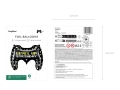 BALON GAMEPAD GAME OVER CZARNY 28'' 72cm