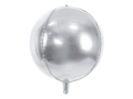BALON KULA SREBRNA 16'' 40cm