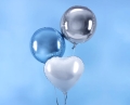 BALON KULA SREBRNA 16'' 40cm