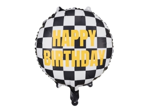 BALON HAPPY BIRTHDAY SZACHOWNICA 18'' 45cm