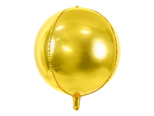 BALON KULA ZŁOTY 16'' 40cm