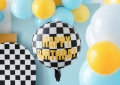 BALON HAPPY BIRTHDAY SZACHOWNICA 18'' 45cm