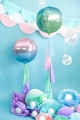 BALON KULA OMBRE FIOLETOWO-NIEBIESKA 14'' 35cm