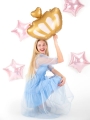 BALON KORONA ZŁOTY 20'' 52cm