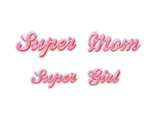 NAPRASOWANKI SUPERMOM RÓŻOWE 2szt