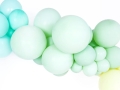 BALONY BLADOZIELONE PASTEL 30cm 10szt