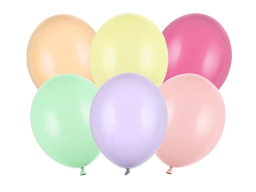 BALONY KOLOROWE PASTEL MIX 30cm 10szt