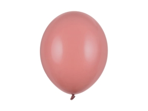 BALONY CIEMNORÓŻOWE PASTEL 30cm 10szt