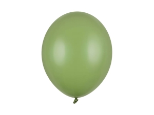 BALONY ZIELONE PASTEL 30cm 10szt