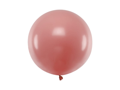 BALON CIEMNORÓŻOWY KULA 60cm