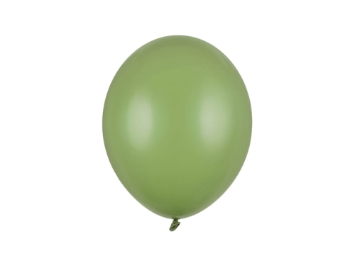 BALON ZIELONY PASTEL 27cm 10szt