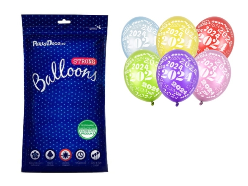 BALONY 2024 MIX 30cm 50szt