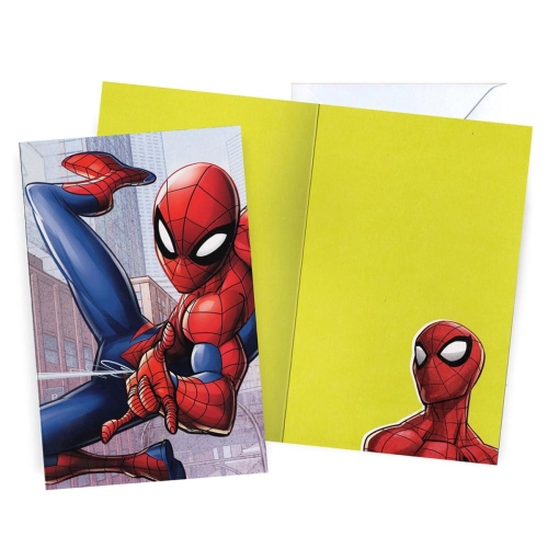 KARTKA BEZ ŻYCZEŃ SPIDERMAN 18x12cm