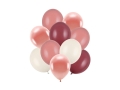 BALONY BORDOWE 30cm 10szt